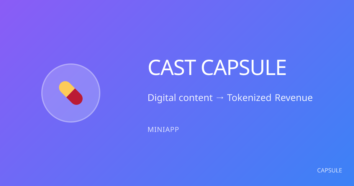 Base Capsule - Farcaster Mini Apps